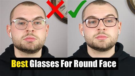 best glasses for round face bald man|glasses suitable for round face.